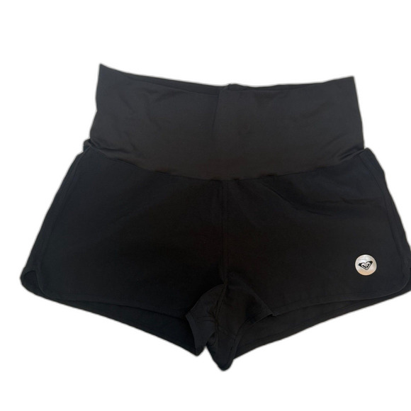 Roxy Endless Boardshorts Women’s Size Small – Midnight Black Swim Surf Shorts - Picture 1 of 7